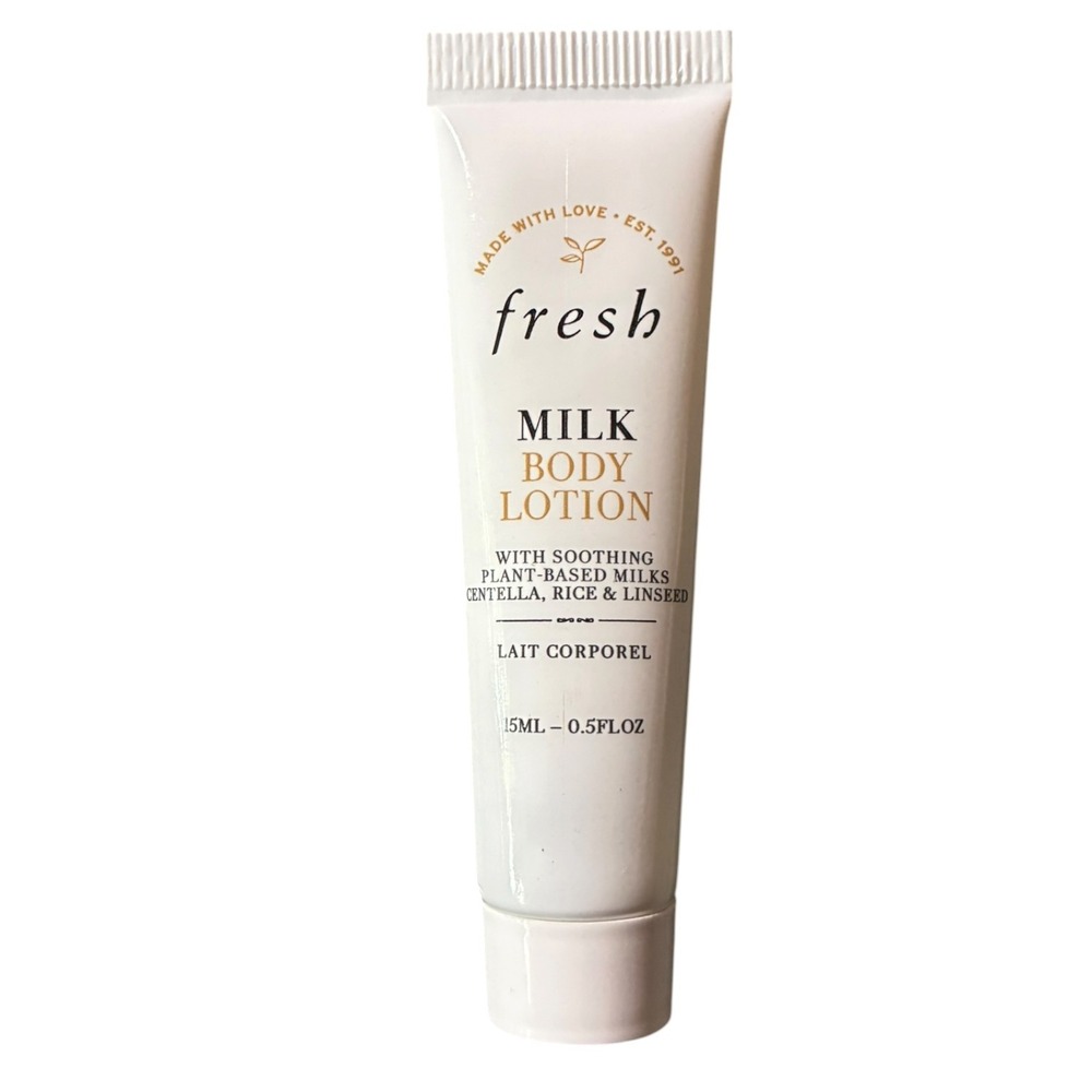 Fresh Milk Body Lotion Mini 0.5oz Travel Size Plant Milk Centella Squalane New